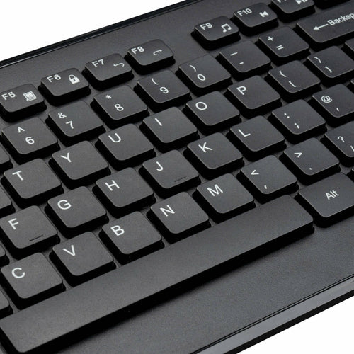 Targus AKM610UK keyboard Mouse included Universal RF Wireless QWERTY English Black Targus AKM610UK keyboard Mouse included Universal RF Wireless QWERTY English Black